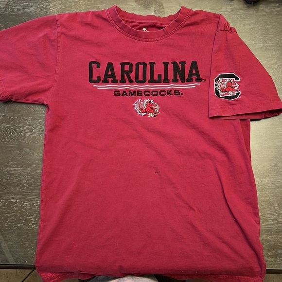 Men’s large embroidered Carolina Gamecocks t shirt CFB College football - Picture 2 of 8